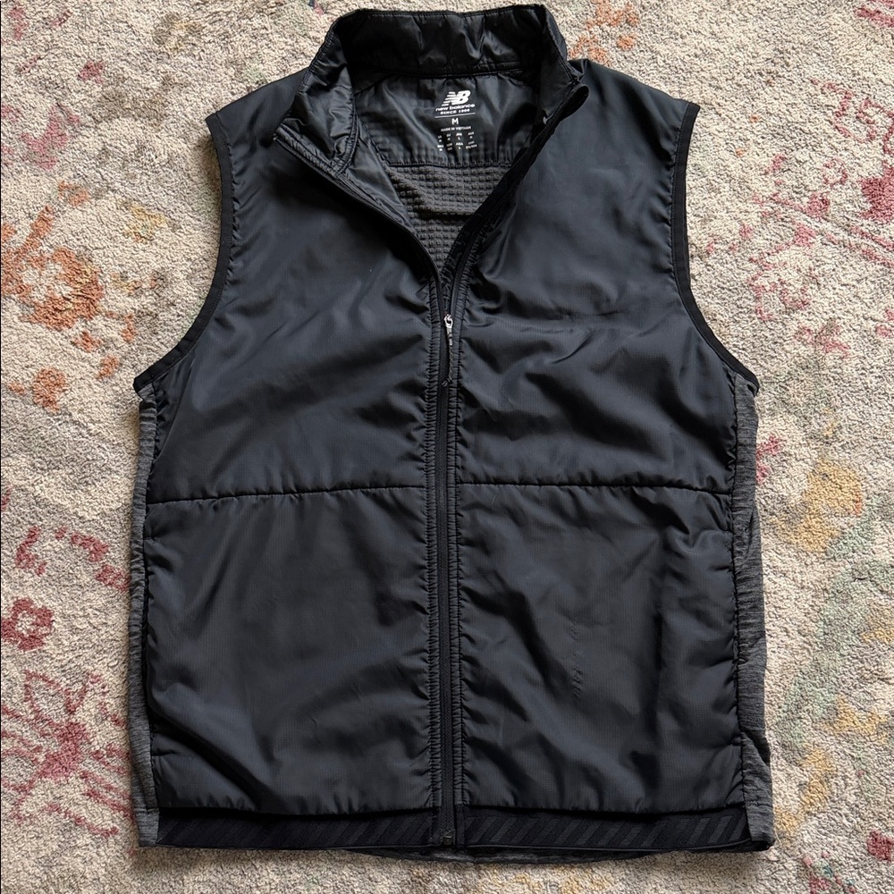 New Balance Men's Sleek Black Vest
